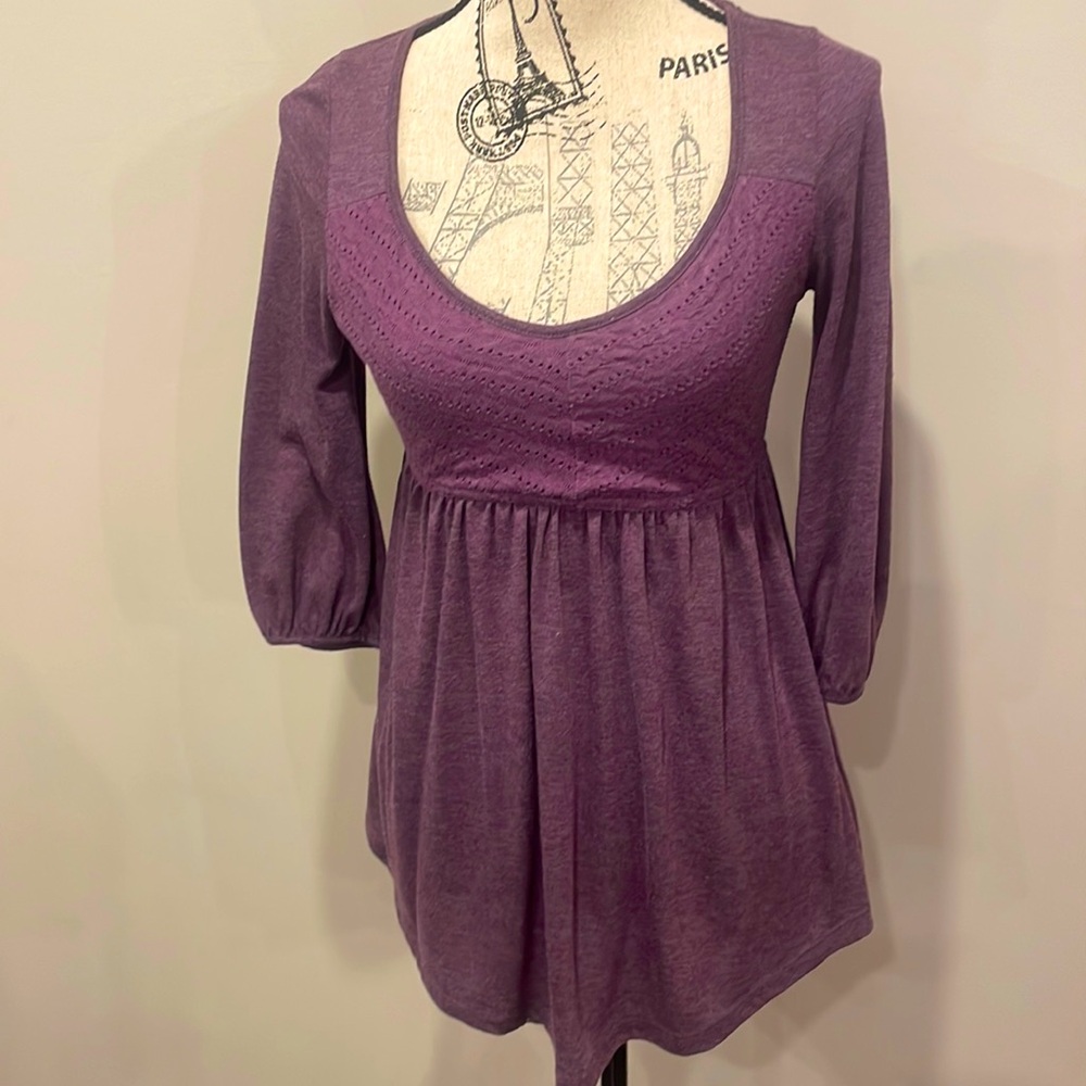 ANTHROPOLOGIE 3/4 SLEEVE TOP